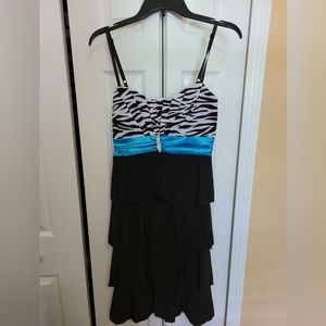 Zebra Print Dress
